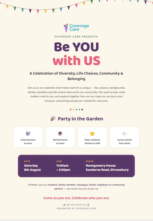 be you with us news article