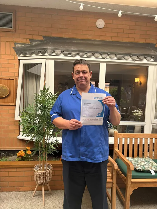 robert certificate