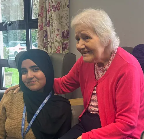 student day at the care home2