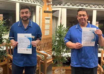 Congratulations, Thomas and Robert!