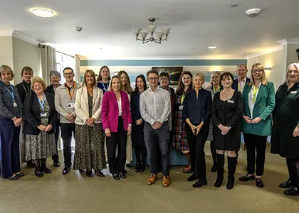 National Social Care Reform Discussed During Visit to Coverage Care’s New Fairholme