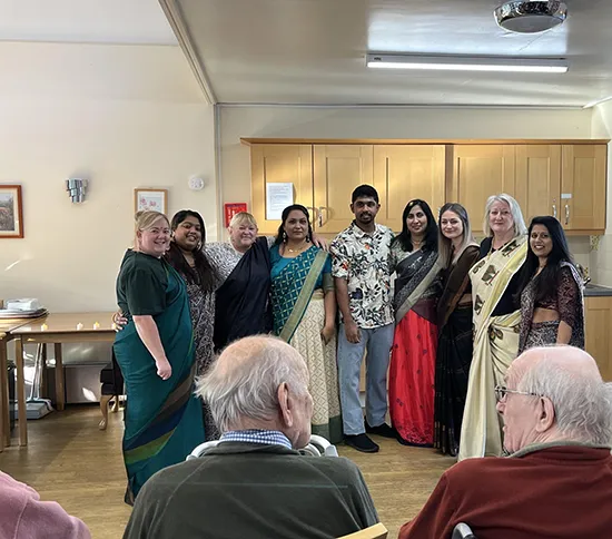 content indian dancing