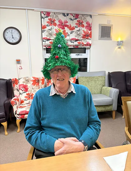 care home resident christmas2025