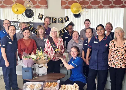 Coverage Care Marks the Retirement of Irene Woods at 83!