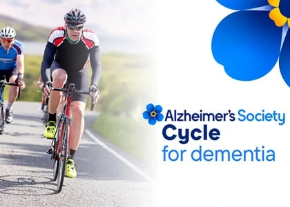 Local Hero Takes on 100-Mile Bike Ride for Alzheimer's Society