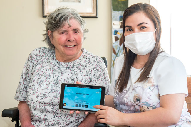 Shrewsbury care home pilots new digital health technology