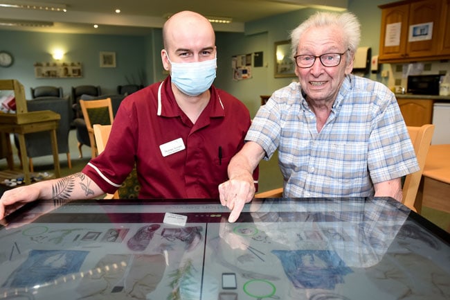 Dementia-friendly TV proves big hit with Coverage Care residents